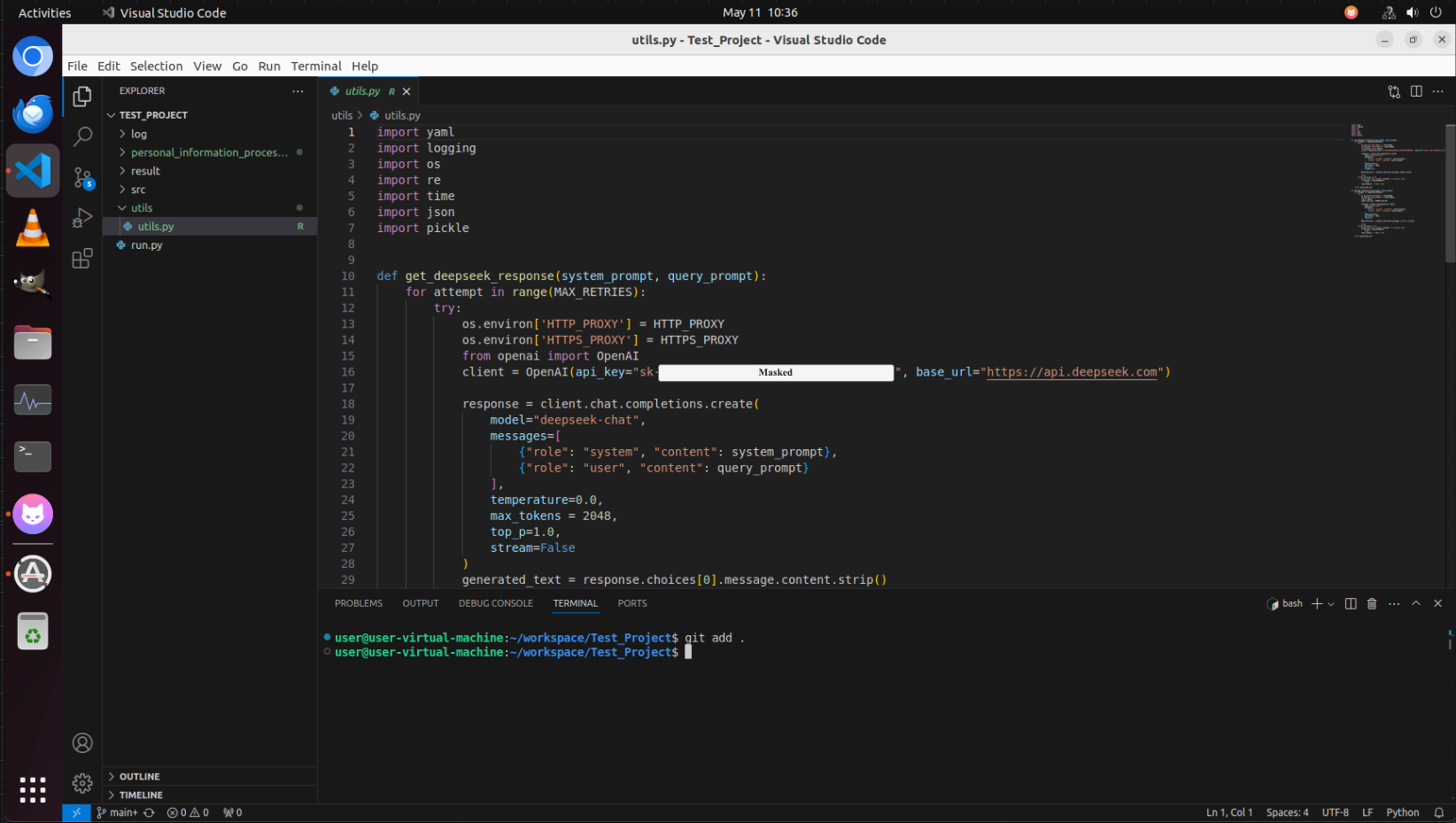 Step j Screenshot