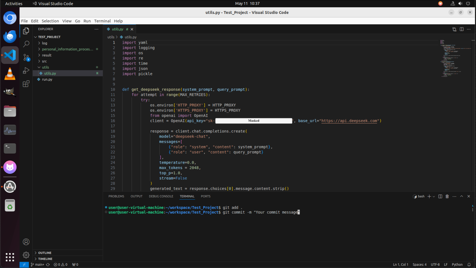 Step k Screenshot