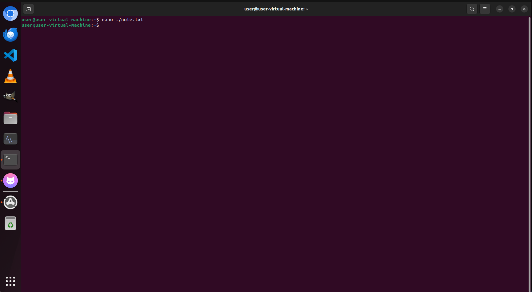 Step j Screenshot